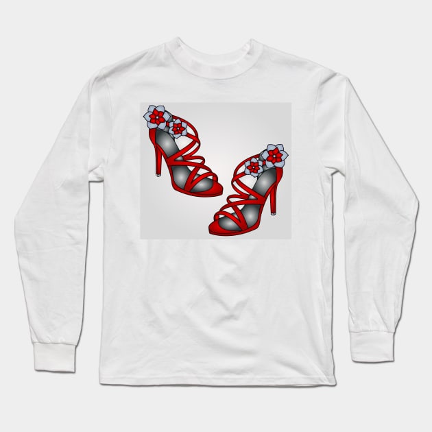 Footwear 70 (Style:10) Long Sleeve T-Shirt by luminousstore